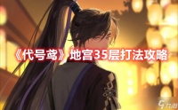 《代号鸢》地宫35层打法攻略