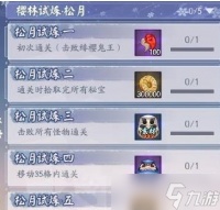 阴阳师松月樱林通关攻略