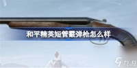 和平精英短管霰弹枪好不好 和平精英短管霰弹枪数据介绍