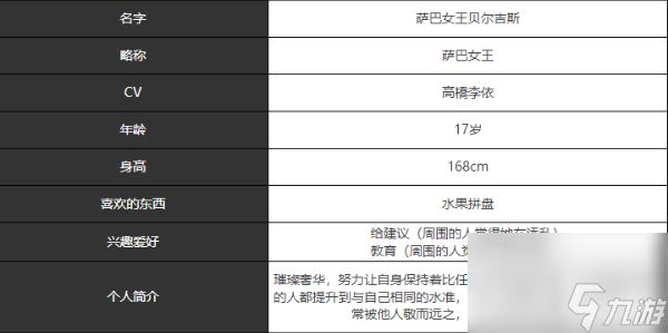 宿命回响萨巴女王有什么技能