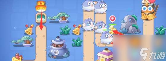 保卫萝卜4阿波道长第3关如何通关-阿波道长第3关图片文字详细通关策略