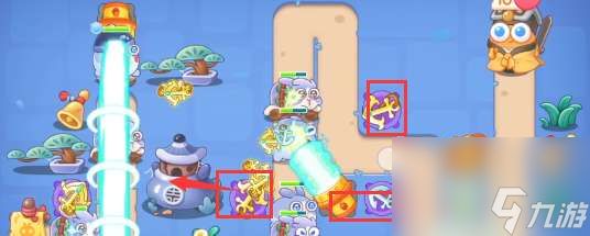 保卫萝卜4阿波道长第3关如何通关-阿波道长第3关图片文字详细通关策略