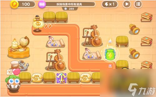 保卫萝卜4七夕第一关怎么过