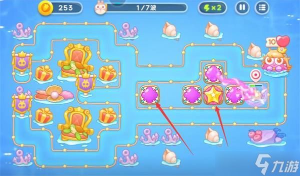 保卫萝卜4海的闺女78关攻略详解