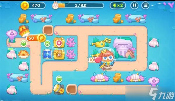 保卫萝卜4海的闺女86关攻略详解