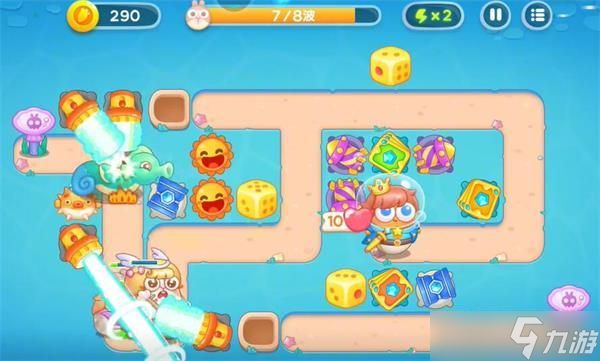 保卫萝卜4海的闺女86关攻略详解