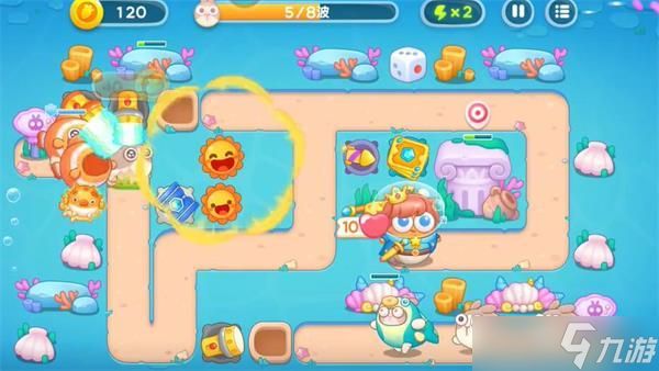 保卫萝卜4海的闺女86关攻略详解