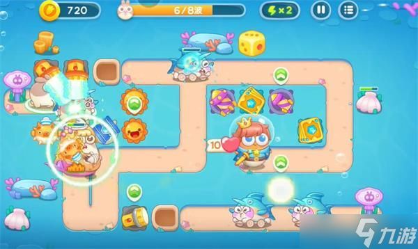 保卫萝卜4海的闺女86关攻略详解