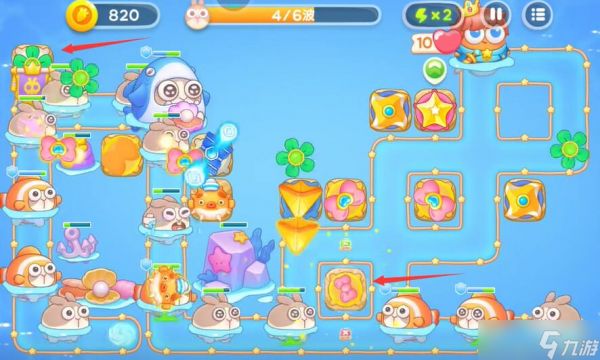 保卫萝卜4海的闺女第77关攻略