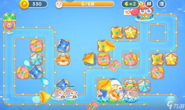 保卫萝卜4海的闺女第77关攻略