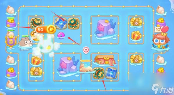 保卫萝卜4海的闺女第105关怎么过