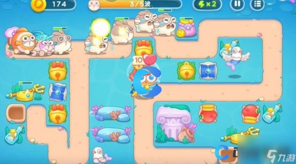 《保卫萝卜4》海的闺女第九十四关通关小技巧