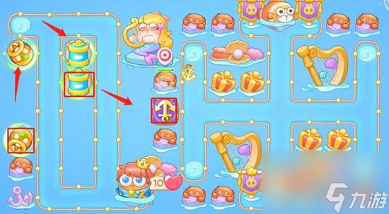 《保卫萝卜4》海的闺女第95关通关攻略