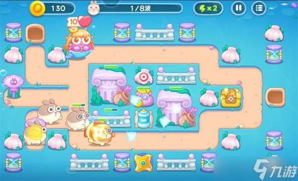 保卫萝卜4海的闺女111关攻略详解