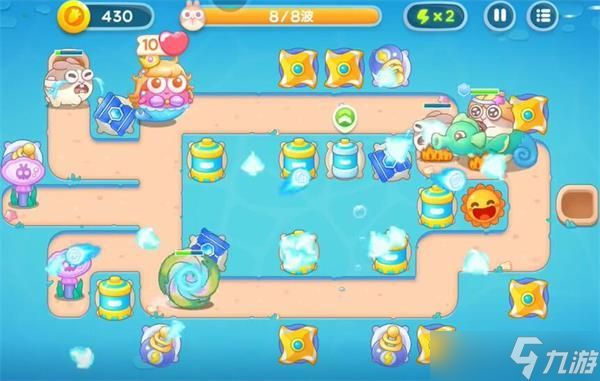 保卫萝卜4海的闺女111关攻略详解