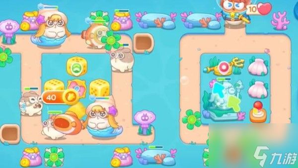 保卫萝卜4海的闺女119关攻略