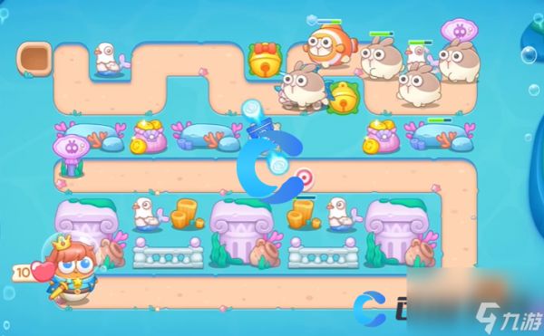 《保卫萝卜4》海的闺女第一百一十七关图文攻略