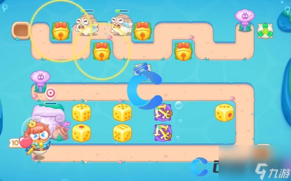 《保卫萝卜4》海的闺女第一百一十七关图文攻略