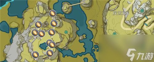 《探索原神世界,了解沙脂虫采集分布图一览》(用大数据分析)