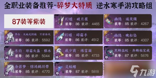 <a id='link_pop' class='keyword-tag' href='https://www.9game.cn/nishuihan1/'>逆水寒手游</a>1.3版本属性更新 PVE玩法装备推荐