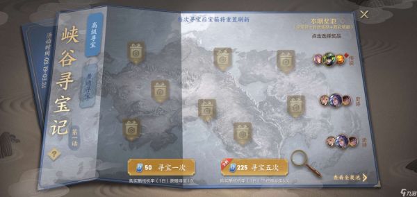 《王者荣耀》峡谷寻宝活动皮肤获取概率分析