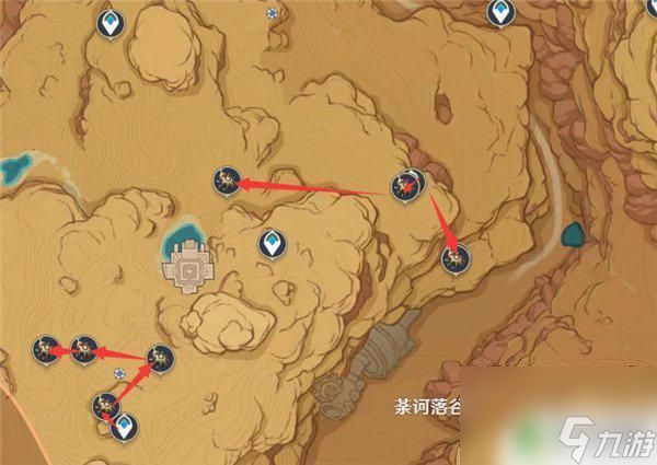 原神甲虫位置 原神圣甲虫地表位置攻略