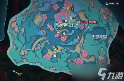 原神4.6枫丹35个限时挑战怎么完成 原神4.6枫丹35个限时挑战路线图分享