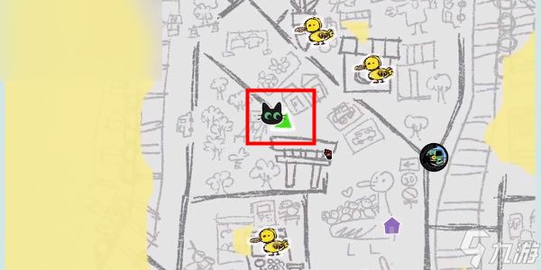 小猫咪大城市第九个鸟巢位置在哪里