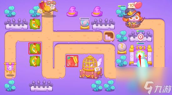 《保卫萝卜4》阿波与魔法宝藏第77关怎么过?