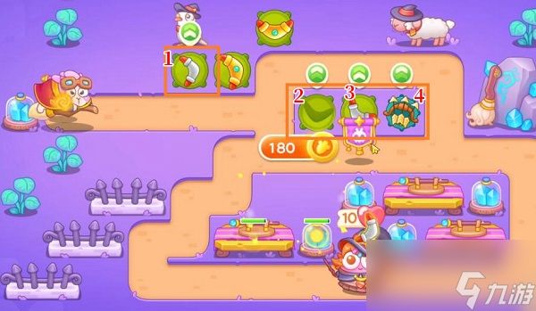 保卫萝卜4阿波与魔法宝藏第58关怎么过