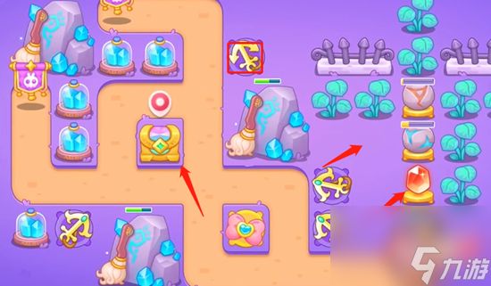 《保卫萝卜4》阿波与魔法宝藏第92关怎么过?