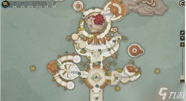 塔瑞斯世界地图探索点位有哪些