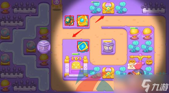 《保卫萝卜4》阿波与魔法宝藏第66关图文通关攻略