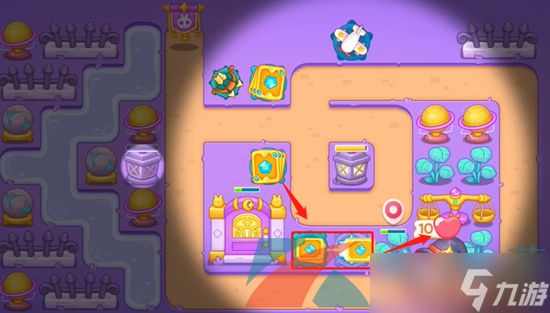 《保卫萝卜4》阿波与魔法宝藏第66关图文通关攻略