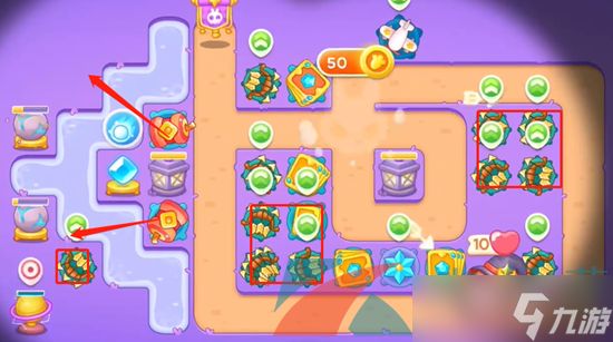 《保卫萝卜4》阿波与魔法宝藏第66关图文通关攻略