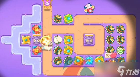 《保卫萝卜4》阿波与魔法宝藏第66关图文通关攻略