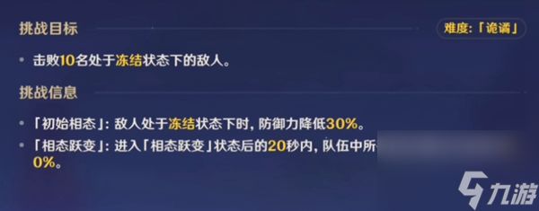 原神纷变繁相豪武谭第五关怎么过