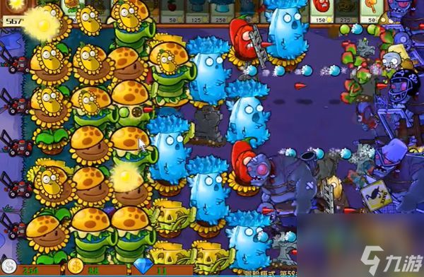 植物大战僵尸杂交版冒险第59关通关详细教程