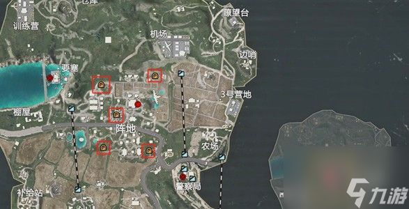 和平精英地铁逃生辐射区怎样找