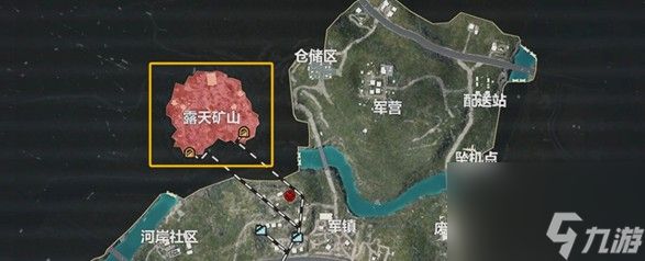 和平精英地铁逃生辐射区怎样找