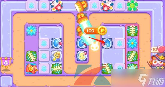 《保卫萝卜4》阿波与魔法宝藏第80关图文通关攻略