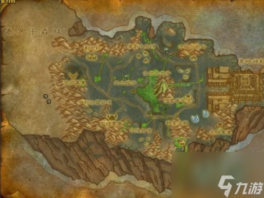 魔兽世界高地杂鱼群位置分享