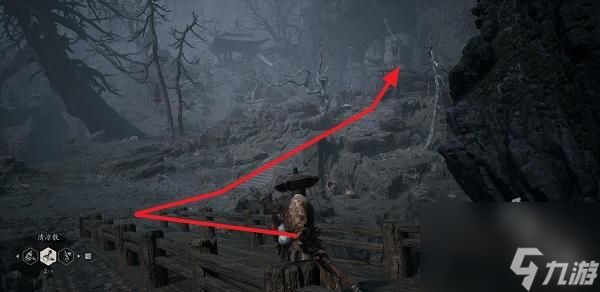 黑神话悟空火焰山打坐点蒲团位置在哪