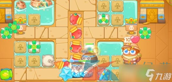 《保卫萝卜4》法老归来第91关通关攻略