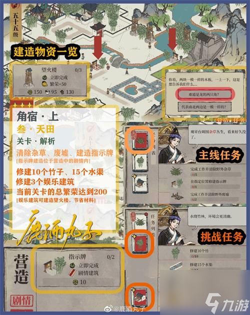 江南百景图角宿上壹角任务完成攻略?江南百景图攻略分享