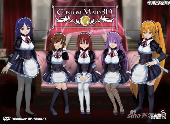 日本成人游戏《Custom Maid 3D》