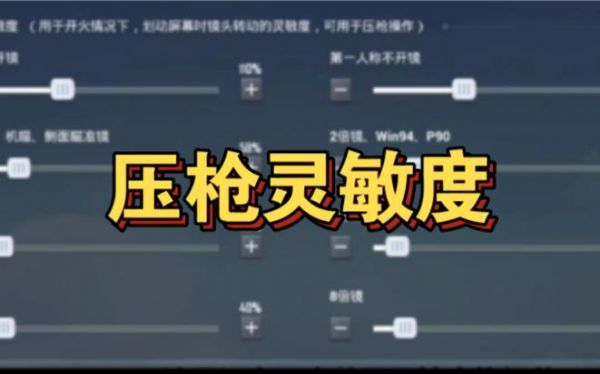 和平精英的枪法技巧教学，和平精英枪法教程视频？-第6张图片-后鲨极速游戏