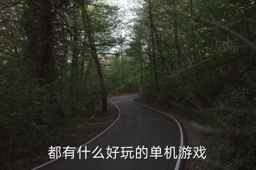 都有什么好玩的单机游戏