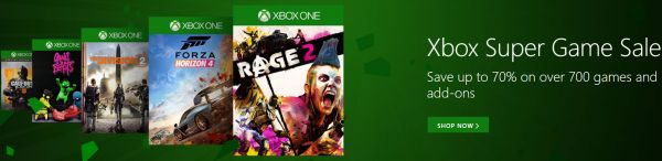 海量游戏大降价 Xbox超级游戏促销现已开启