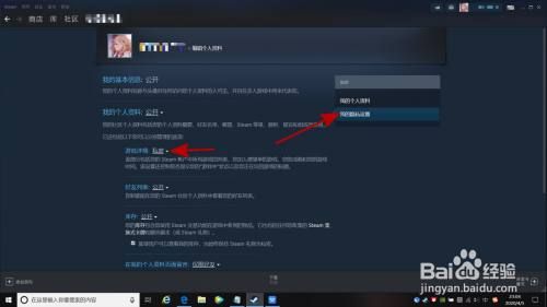 steam怎么隐藏成就动态